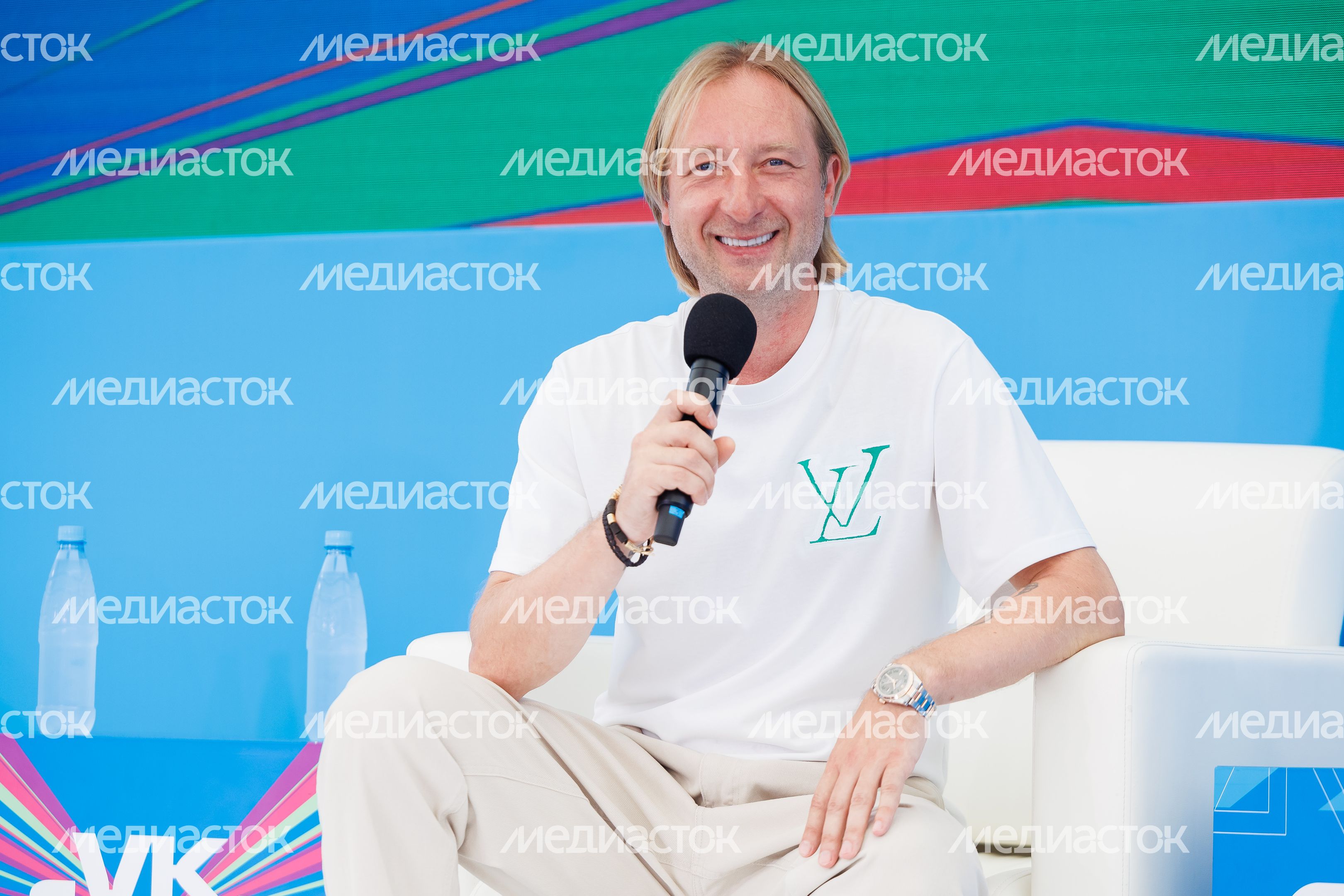 Фигурист Евгений Плющенко на VK Fest -2024 в московских "Лужниках" Фигурист Евгений Плющенко на VK Fest -2024 в московских "Лужниках"