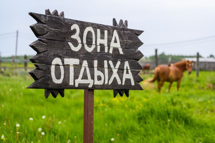 Ферма «Веселая корова» в деревне Антоново Раменского округа