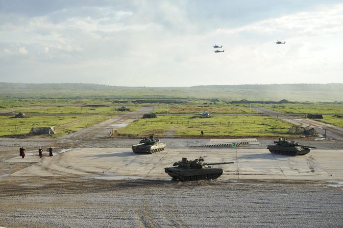 Международный военно-технический форум «Армия-2015». Динамический показ