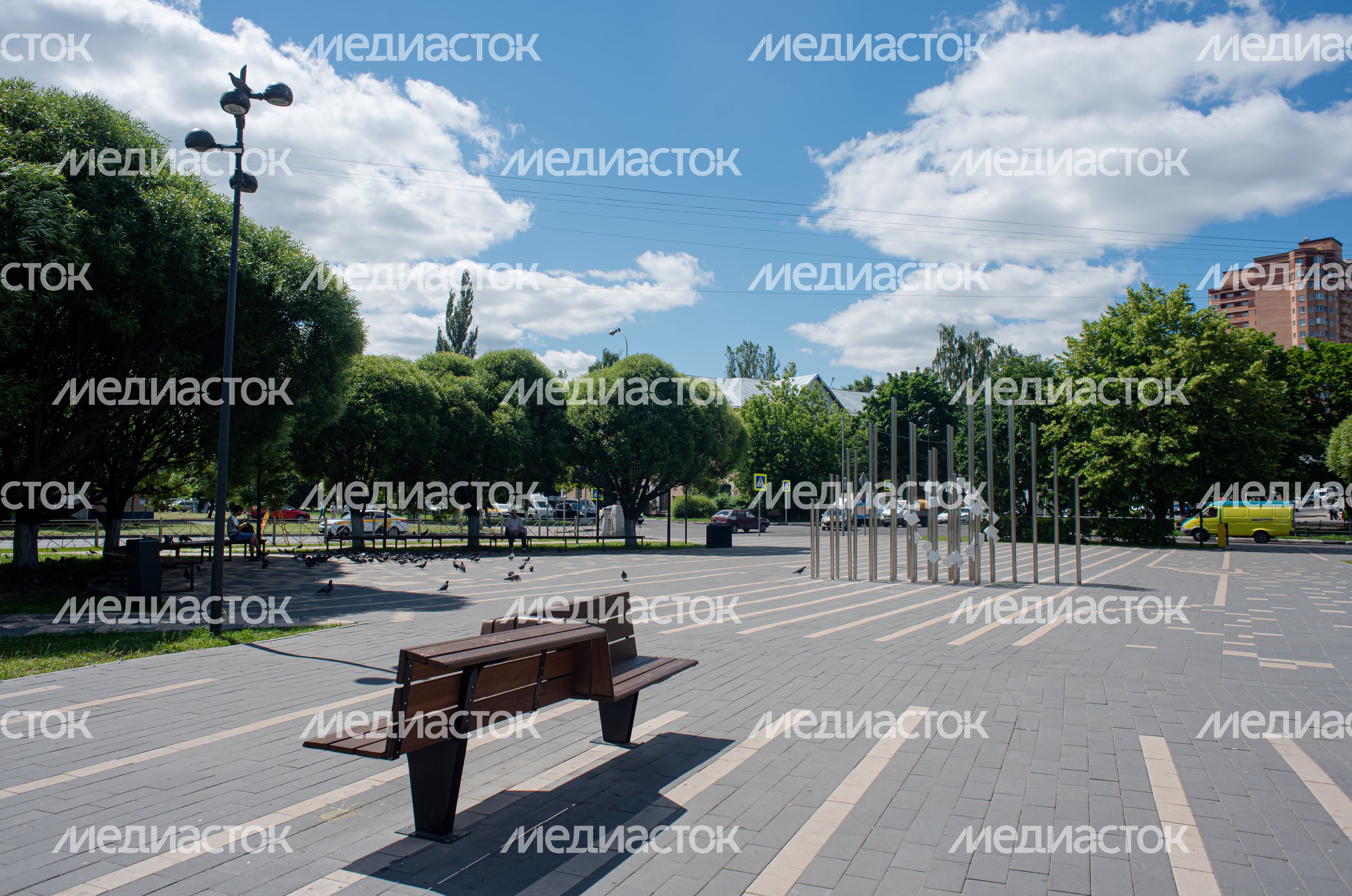 Летние виды города Ивантеевка
