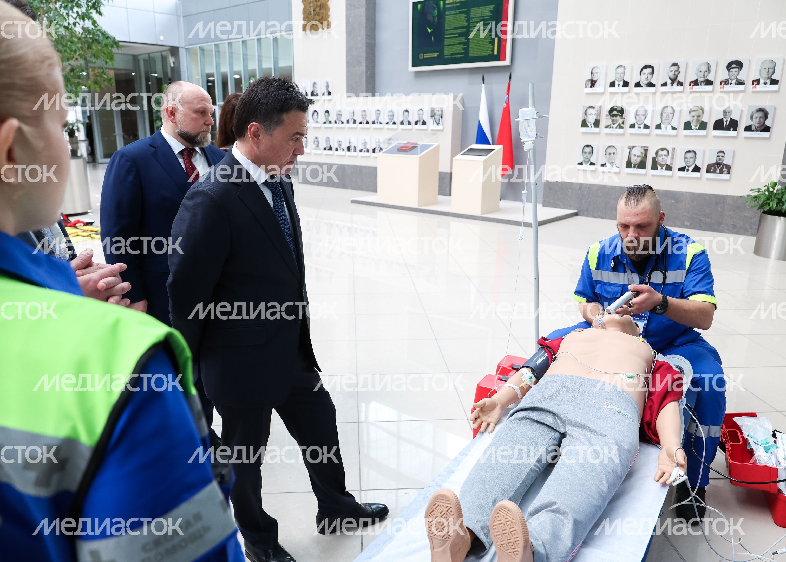 Андрей Воробьев приветствовал участников съезда специалистов скорой помощи "Вызов Подмосковья-2026" Андрей Воробьев приветствовал участников съезда специалистов скорой помощи "Вызов Подмосковья-2026"