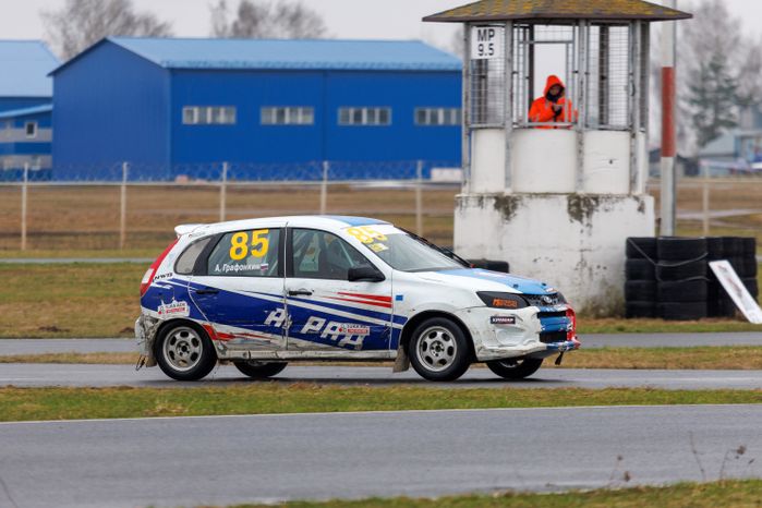 Открытие сезона ралли-кросса на гоночной трассе ADM Raceway в Мячково округа Люберцы