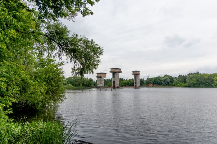 Андреевская плотина в Лыткарино