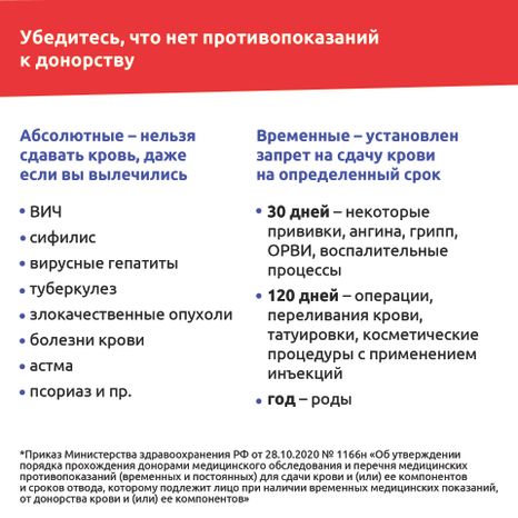 Как стать донором крови