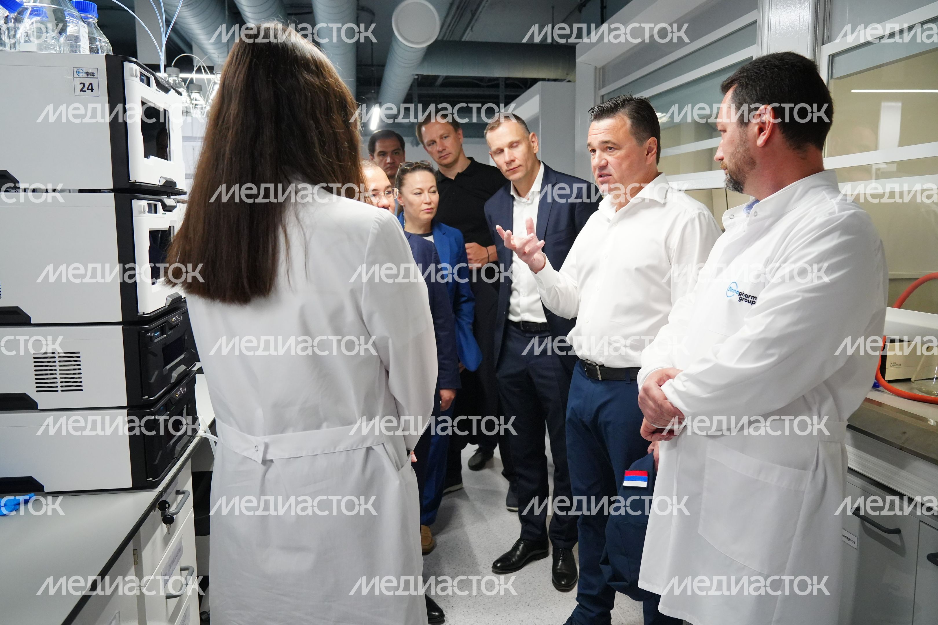Губернатору представили проект развития R&D-Центра фармкомпании «Биннофарм Групп» в Красногорске