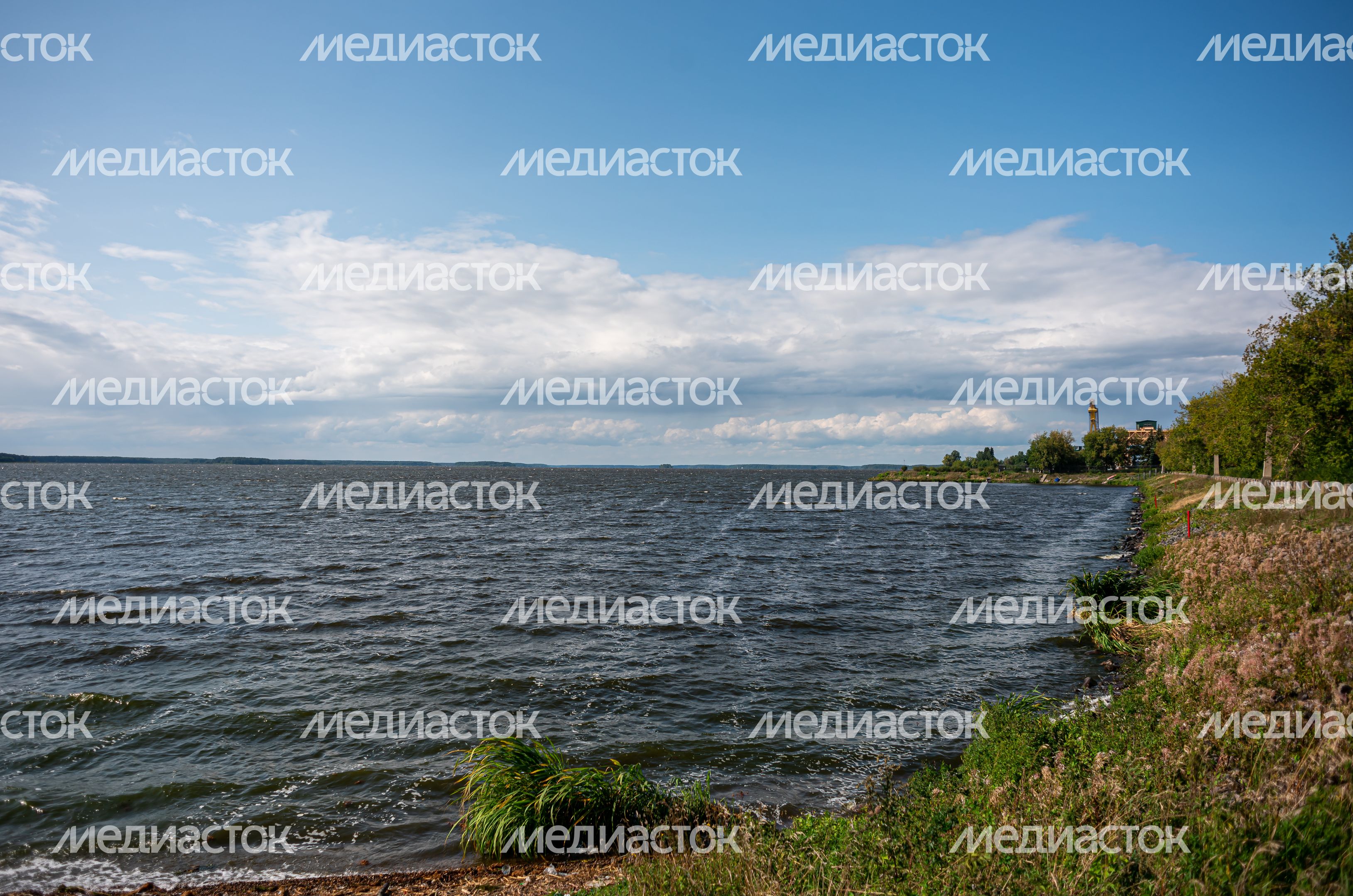 Летние виды города Дубна