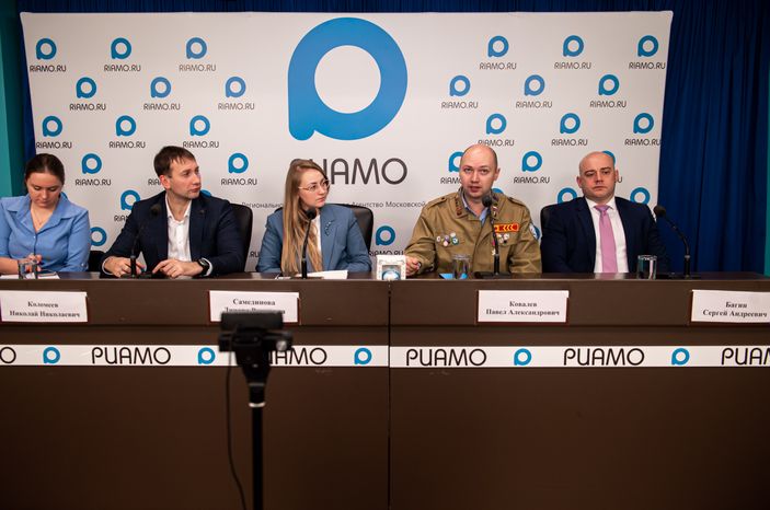 Пресс-конференция по организации «Добрых комнат» в Подмосковье