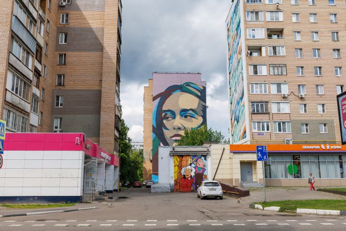 Муралы в Железнодорожном, Балашиха