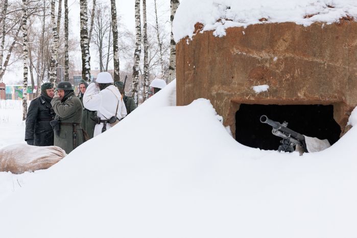 Военно-историческая реконструкция "Бои под Клином"