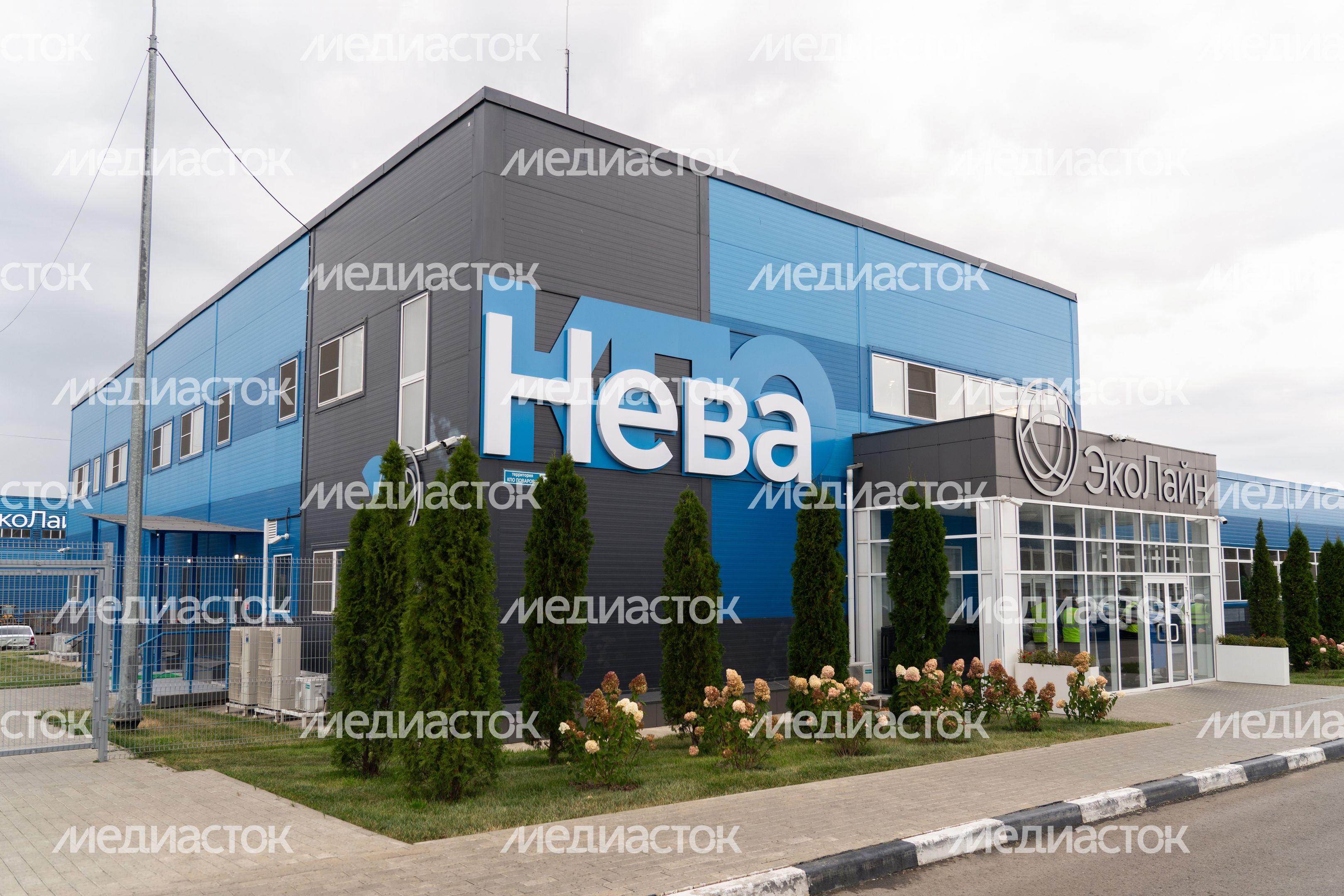 Экзотические растения высадили на комплексе по переработке отходов «Нева» в округе Солнечногорск
