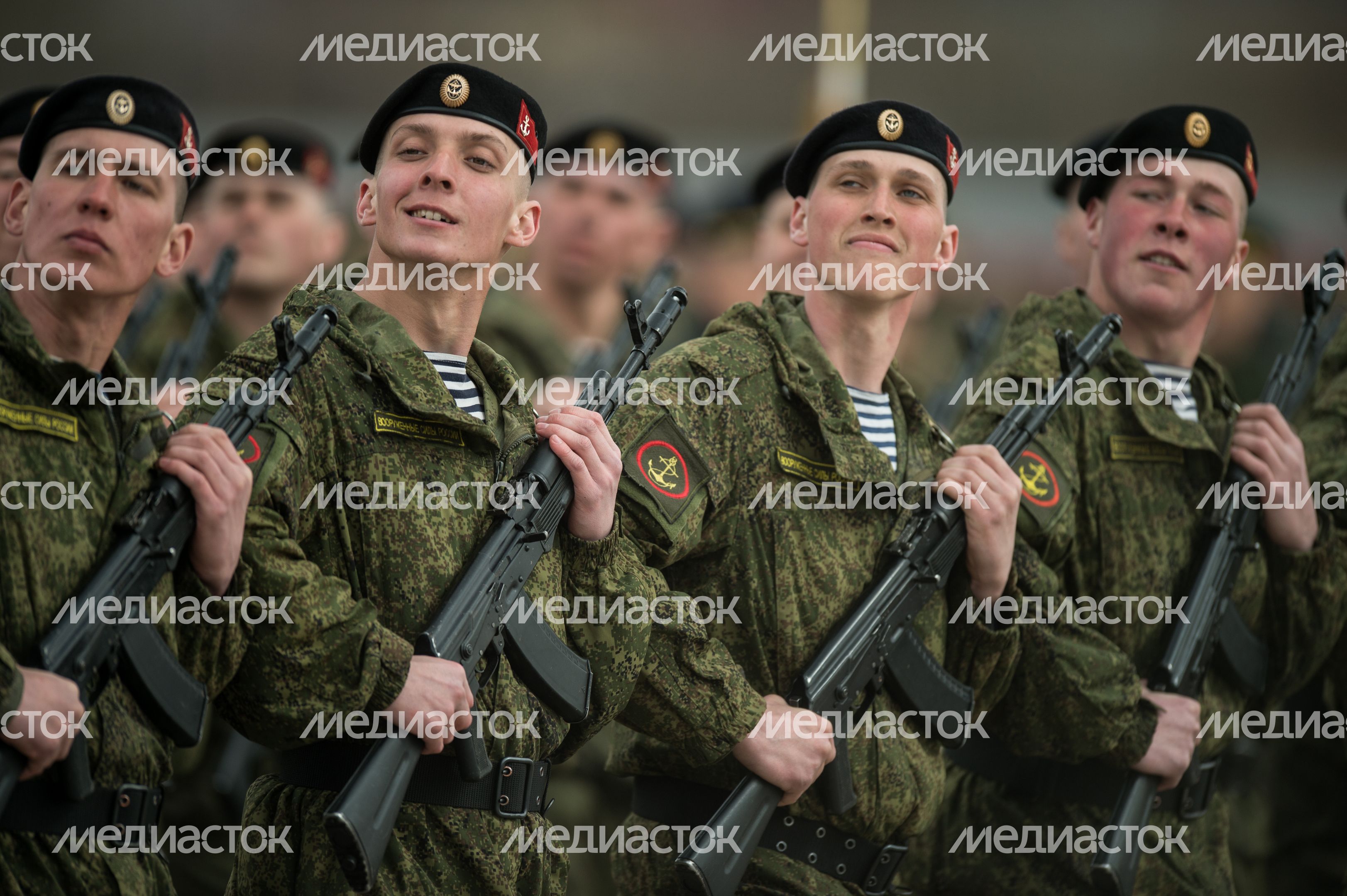 Репетиция Парада Победы в Алабино