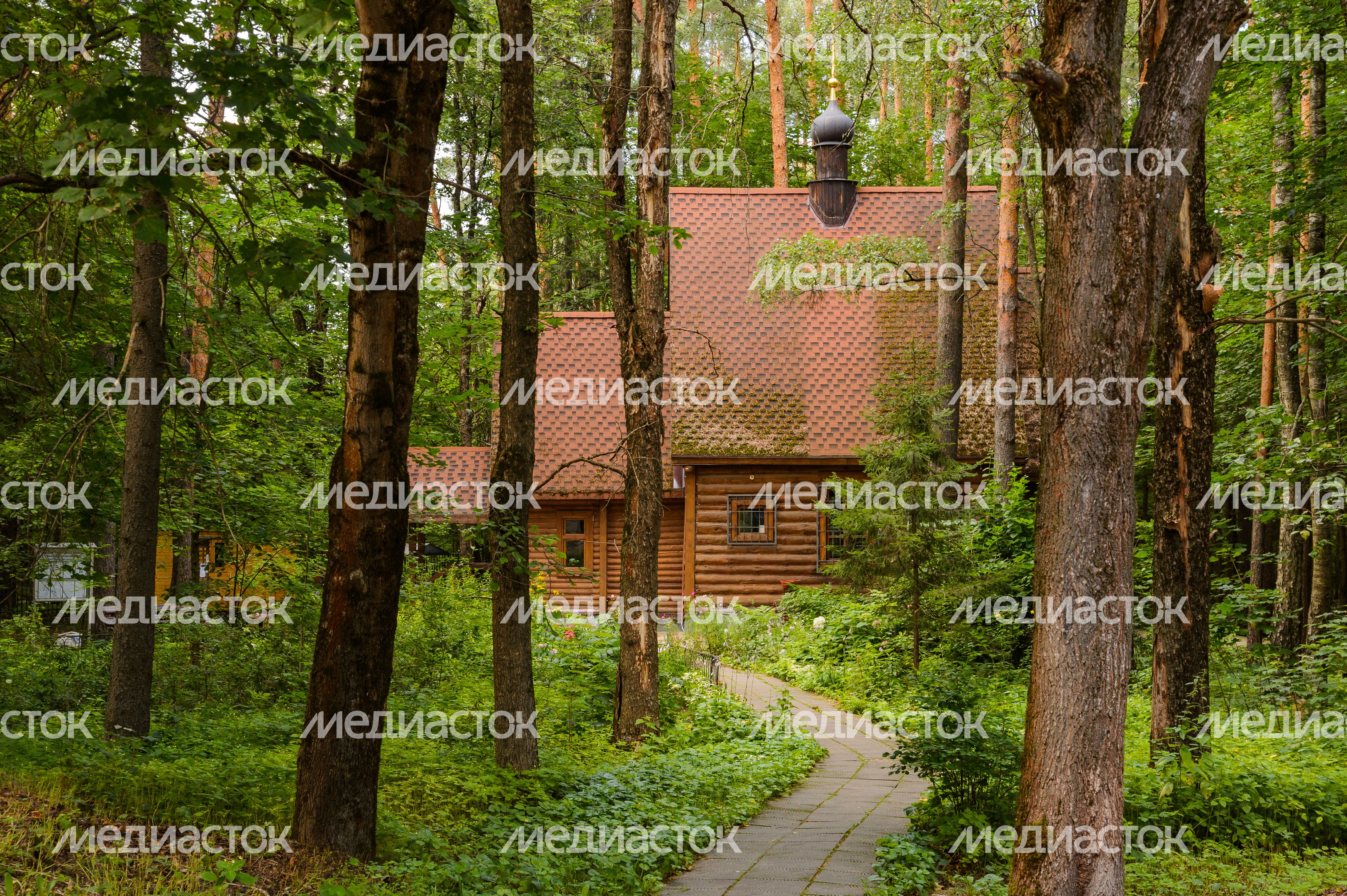 Черноголовка. Церковь Великомученика Пантелеймона Черноголовка. Церковь Великомученика Пантелеймона