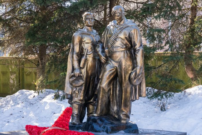 Можайск. Сквер Славы