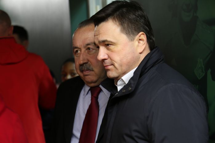 А. Воробьев посетил благотворительный матч «Звезды футбола – детям России» в Москве