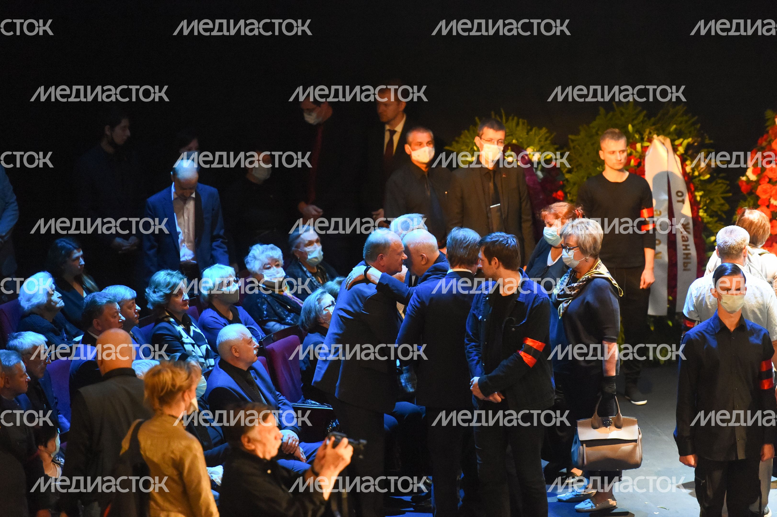 Церемония прощания с Николаем Губенко