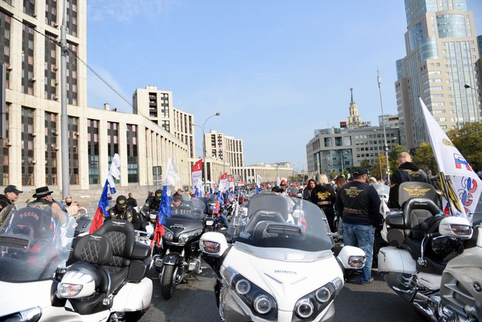 Осенний мотофестиваль в Москве