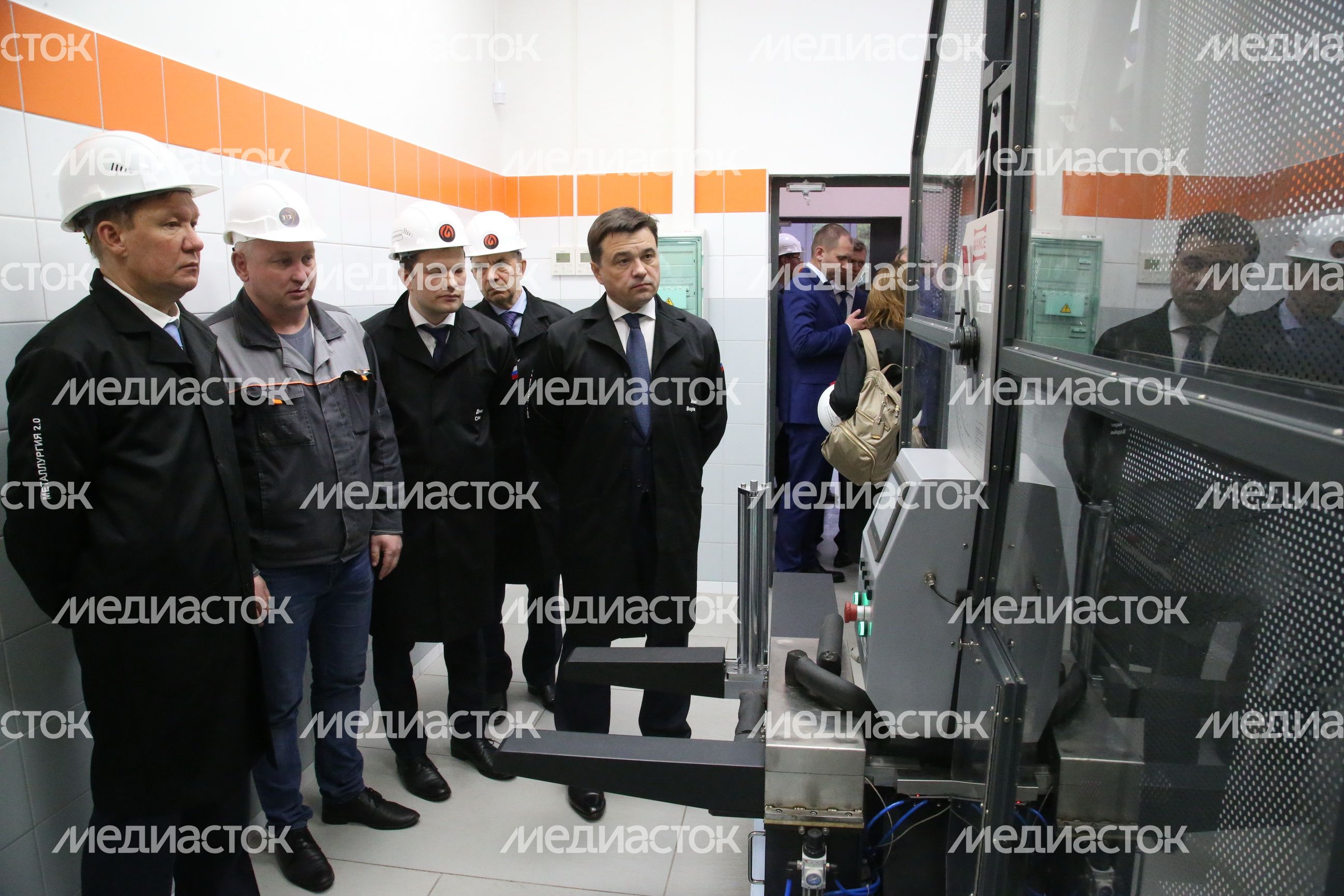 Губернатор принял участие в запуске производства на Загорском трубном заводе