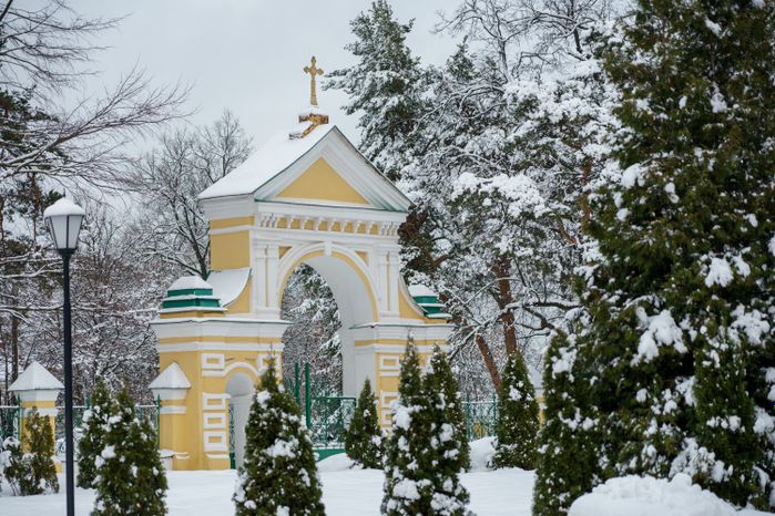 Зимние виды Лосино-Петровского