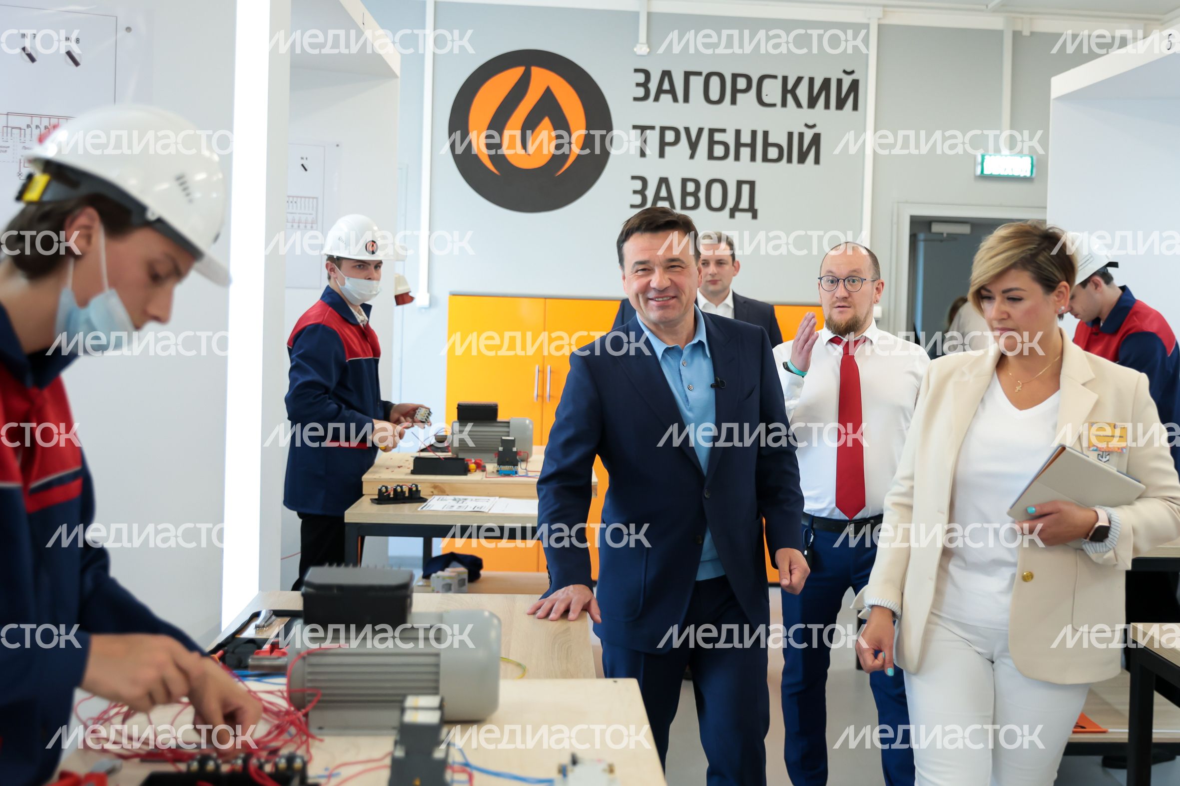 Рабочий визит Губернатора Подмосковья в Сергиево-Посадский городской округ