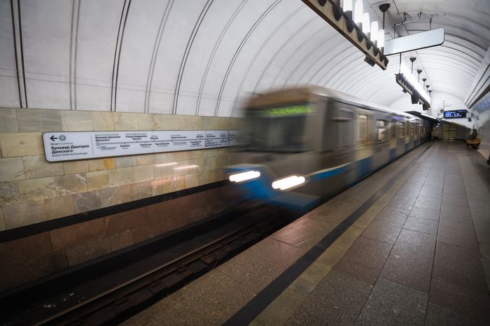 Москва во время режима всеобщей самоизоляции в связи с коронавирусом