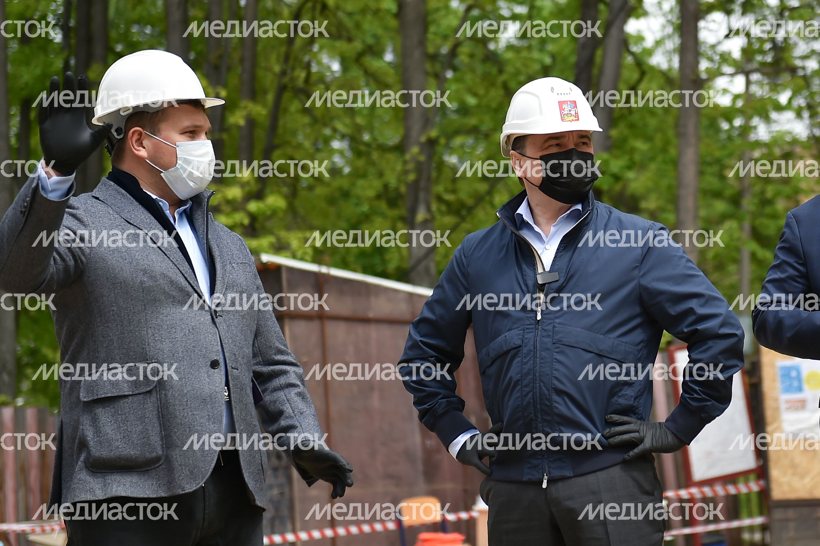 Рабочий визит губернатора Подмосковья в Пушкинский городской округ