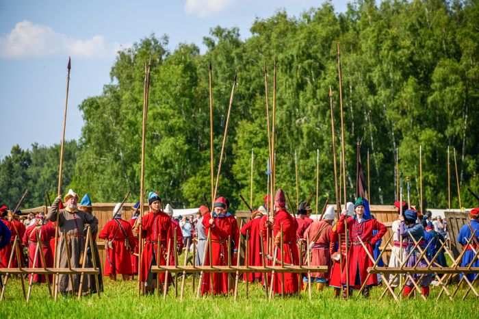 Фестиваль "Гуляй город", посвященный Молодинской битве, прошел в г.о. Чехов