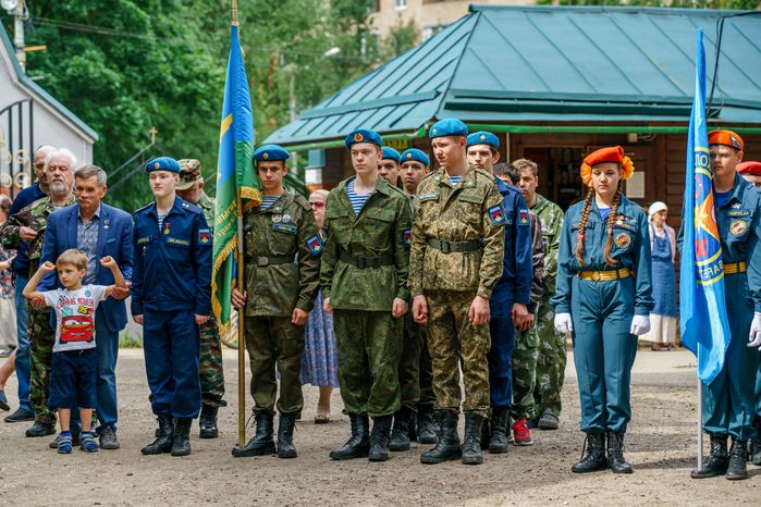 Межрегиональные соревнования воспитанников военно-патриотических клубов «Суворовские сборы» в Раменском