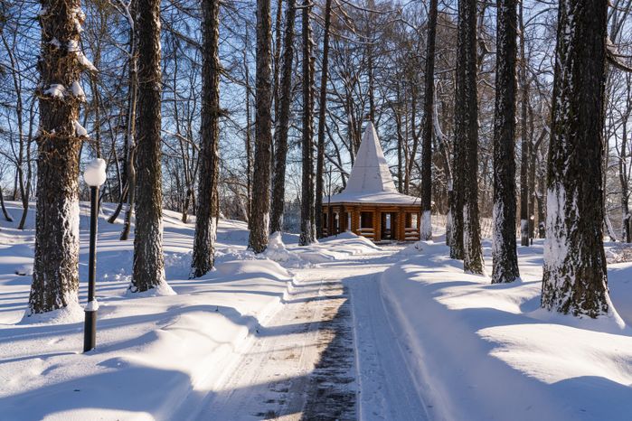 Парк культуры и отдыха «Городок» в Рузе