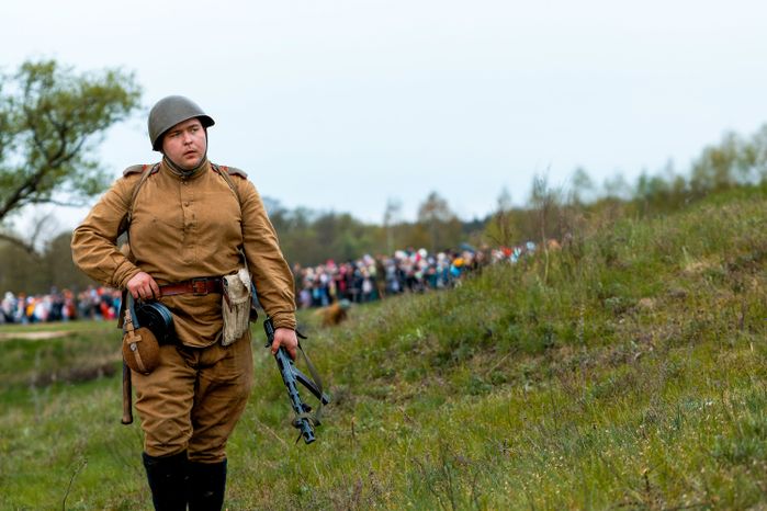 XIX Военно-исторический фестиваль "Огненная дуга" в Ступино
