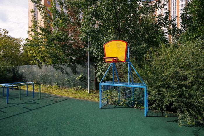 Игровая площадка в детском саду «Светлячок» в Химках