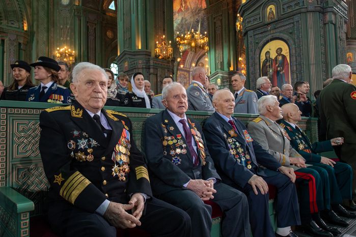Торжественная церемония освящения Главного храма Вооружённых Сил Российской Федерации