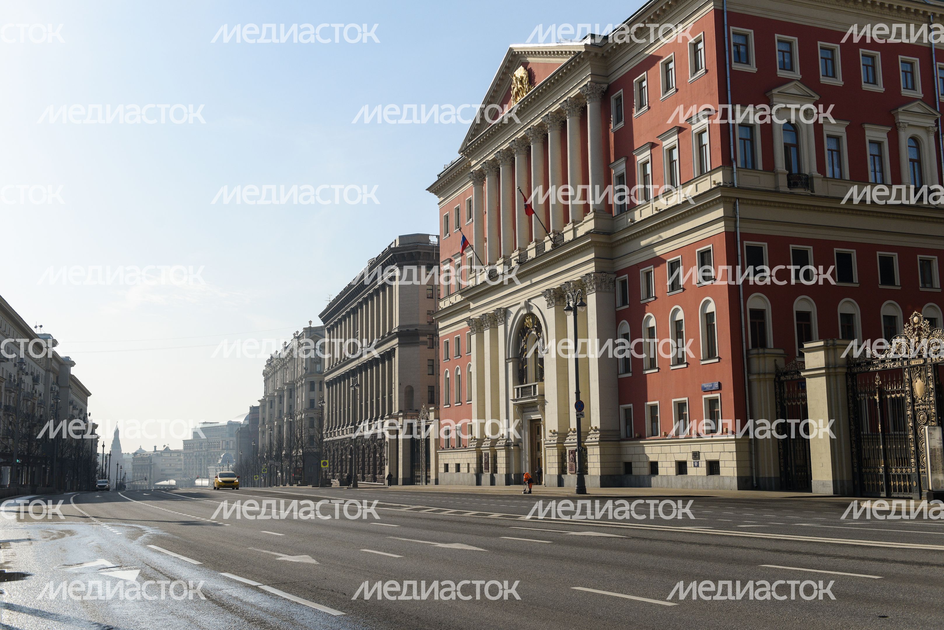 Москва во время режима повышенной готовности из-за угрозы распространения коронавируса Москва во время режима повышенной готовности из-за угрозы распространения коронавируса