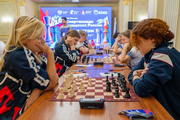 XIII летняя Спартакиада учащихся России по шахматам прошла в Красногорске