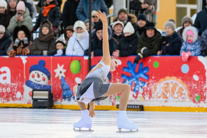 Гала-концерт фестиваля фигурного катания «Хрустальный лед» в Центральном парке культуры и отдыха Пушкино