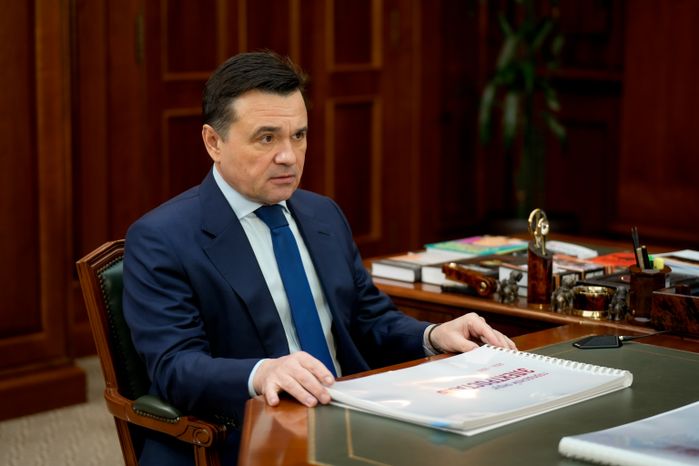 Андрей Воробьев обсудил с главой г.о. Электросталь важные для мунипалитета вопросы