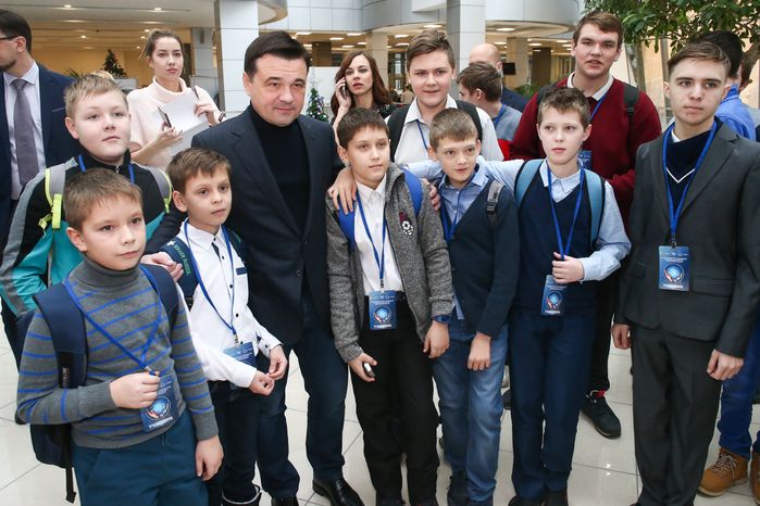 Открытие Кубка Губернатора Московской области по робототехнике «Рубикон».
