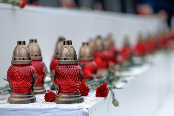 День памяти и скорби у Главного храма ВС РФ в Одинцовском округе
