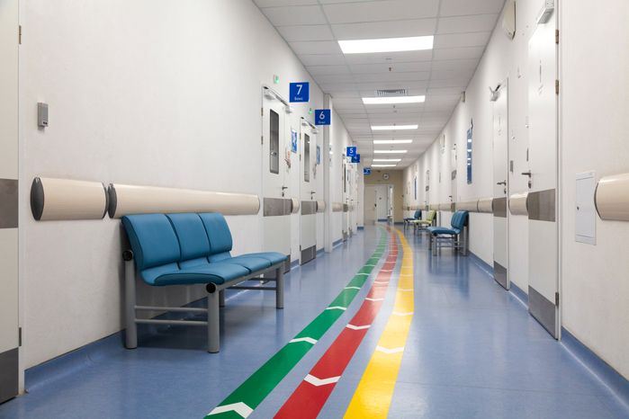 Приемное отделение Детского клинического центра им. Л.М. Рошаля в Красногорске