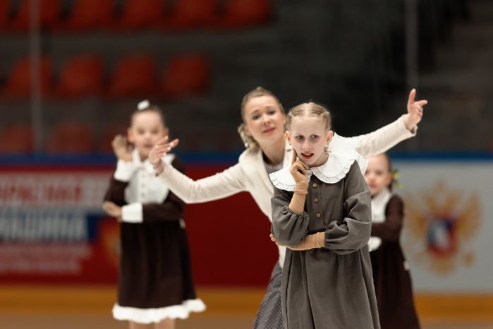 Ледовое шоу Татьяны Навки ко Дню Победы на ледовой арене в Красногорске