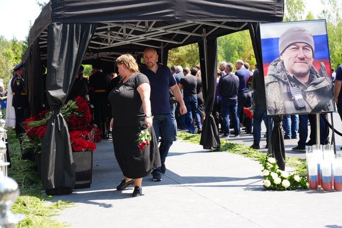 Прощание с участником СВО с участием Губернатора Подмосковья