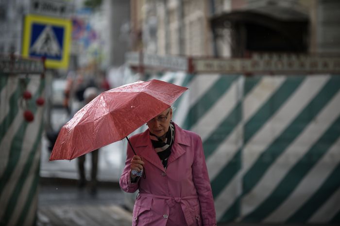 Тропические ливни накрыли Москву