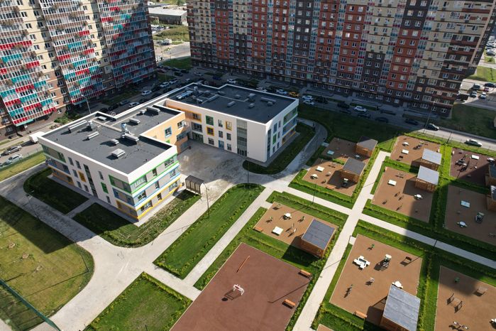 Проверка готовности детского сада в ЖК «Пригород Лесное» к открытию Губернатором Подмосковья Андреем Воробьёвым