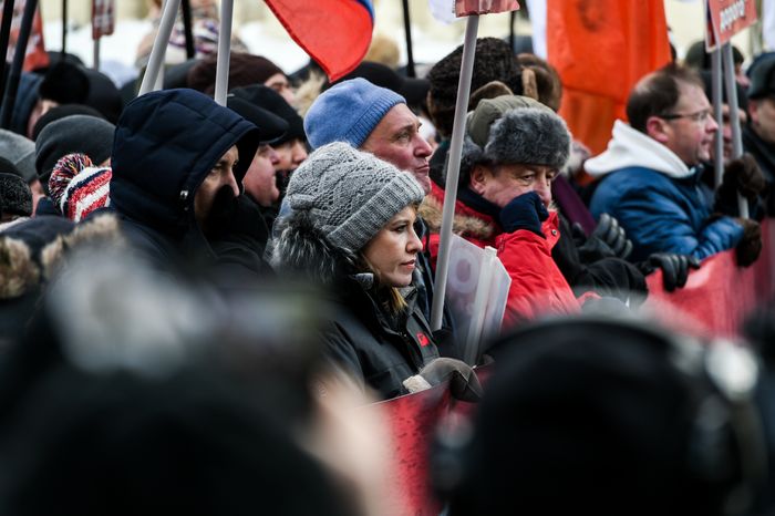 Марш памяти Бориса Немцова в Москве