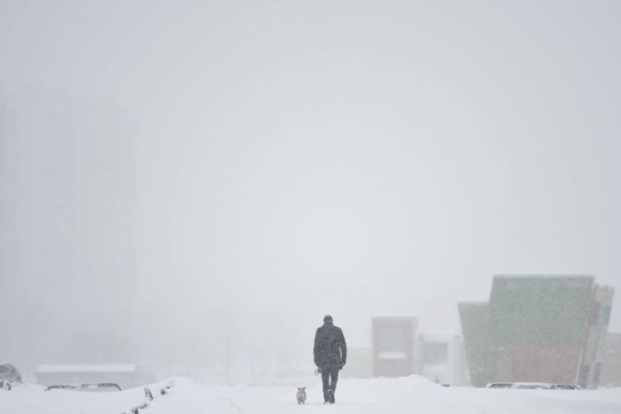 Рекордный снегопад в Москве и Подмосковье