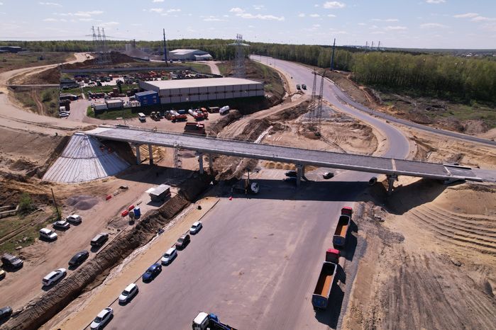 Строительство двух участков Южно-Лыткаринской автодороги