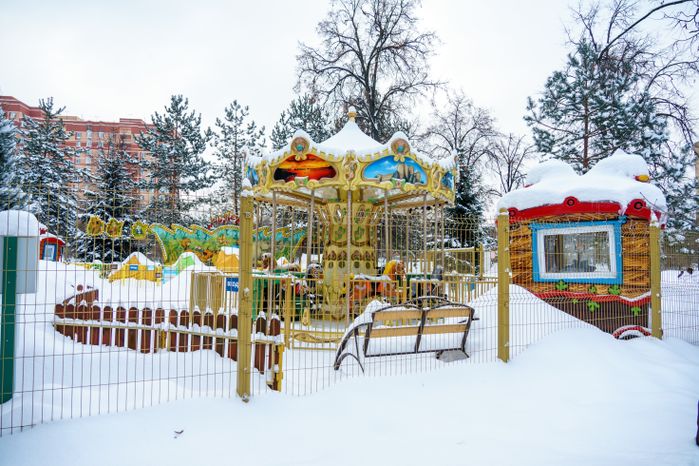 Люберцы. Наташинский парк. Зима