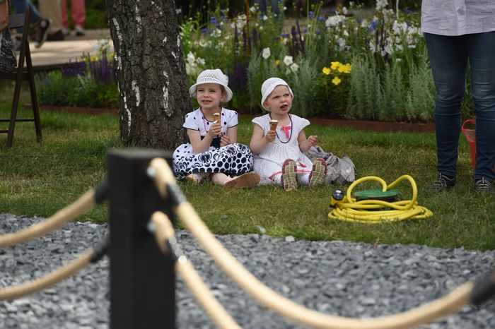 Открытие фестиваля садов и цветов Moscow Flower Show в парке «Музеон» в Москве