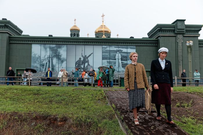 Военно-историческая реконструкция «Первый день войны» у Главного храма ВС РФ в День памяти и скорби