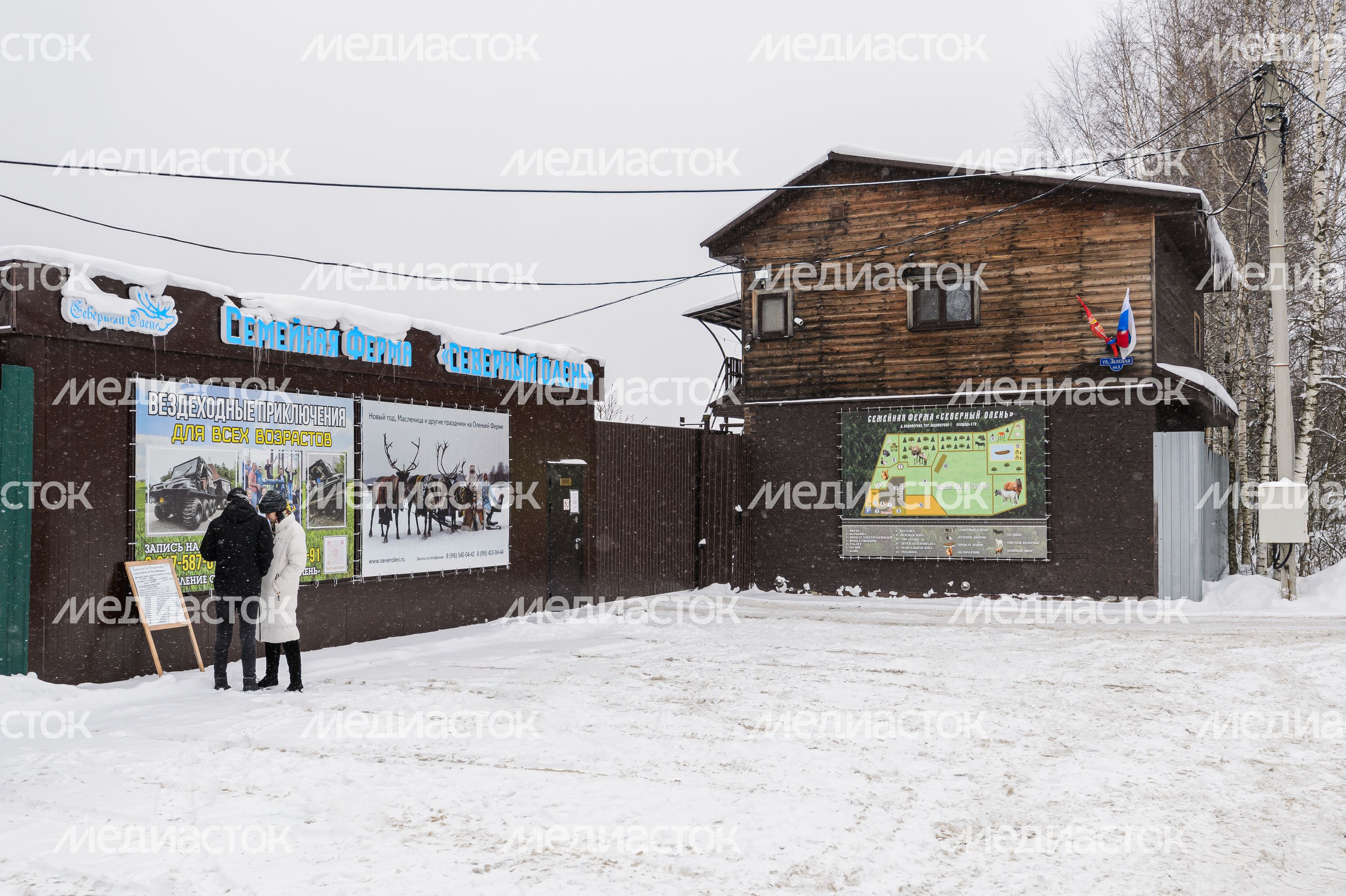 Ферма "Северный олень" под Орехово-Зуево Ферма "Северный олень" под Орехово-Зуево
