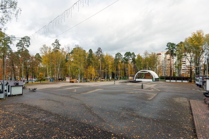 Центральный парк культуры и отдыха в Ногинске осенью